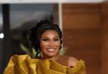 Yewande Adekoya emotional as she get recognized at the AMVCA Award, says “Thank you all for always rooting for me, I felt loved”