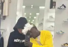 Omo bewaji proudly shows off Portable, describes him as “My fight buddy and best friend”
