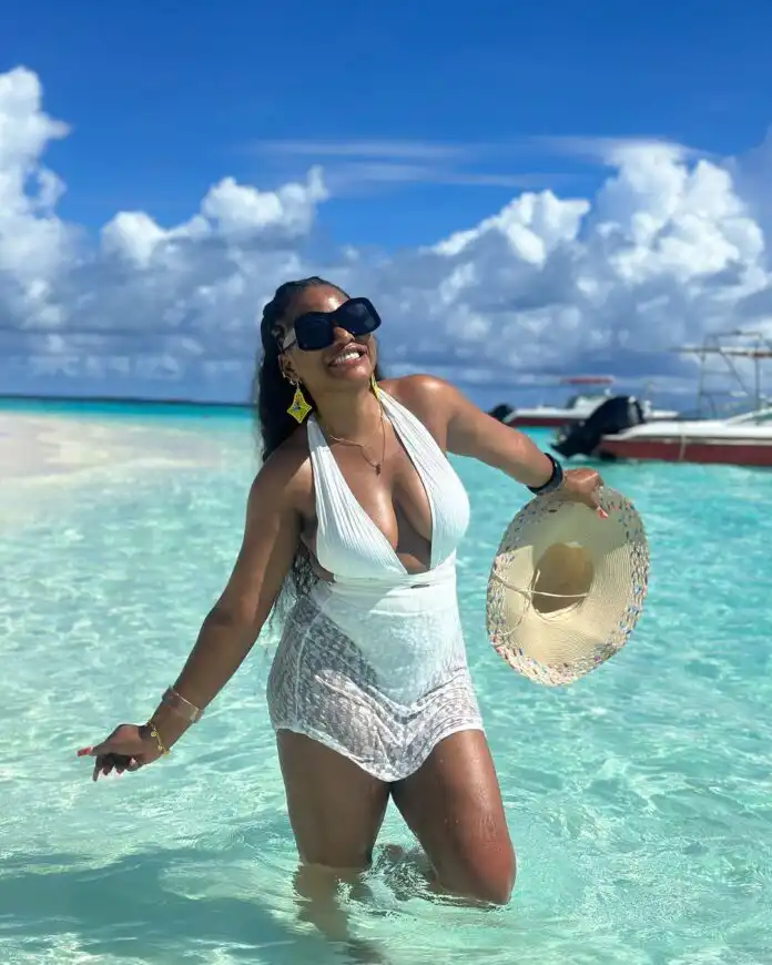 Phyna brags in Maldives after claiming her prize, says “Definition of a strong woman”