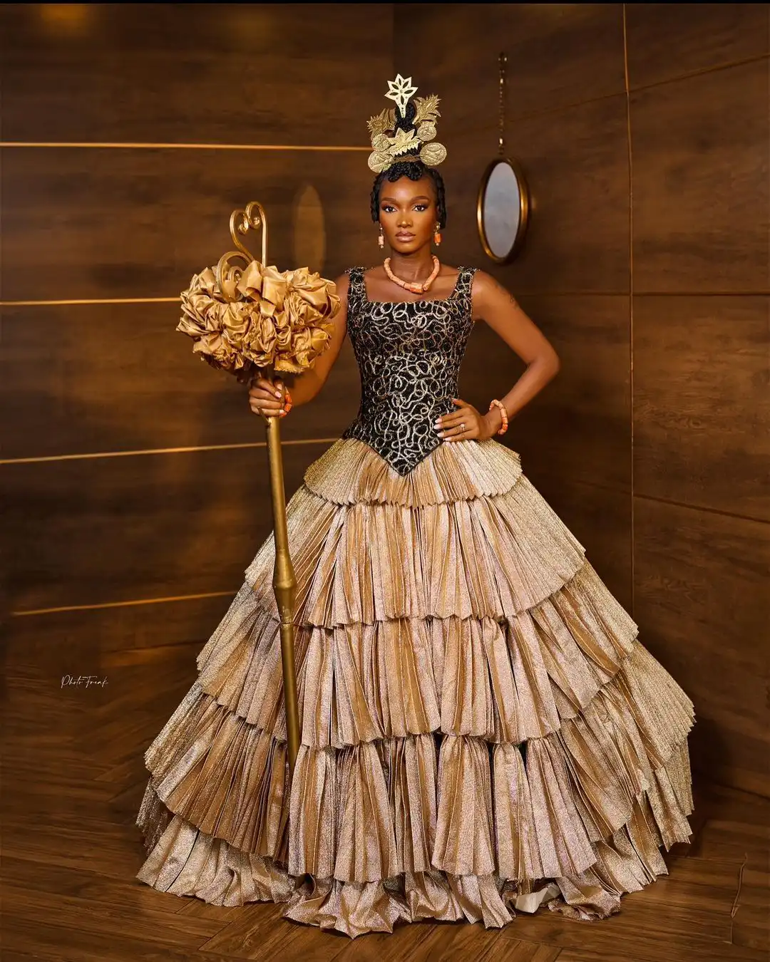 Wofai Fada declares as she shares more photos from her traditional wedding amid in-laws drama