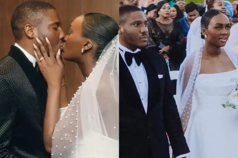 Former Lagos governor Fashola daughter weds Posi Ogunlesi Kemi Filani blog min 768x512 1