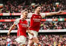 Arsenal go four points clear of Man City with 2-0 win over Bournemouth