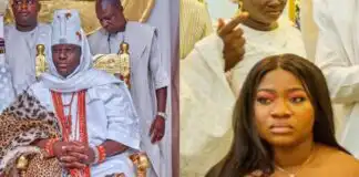 “Go and bring husband to Daddy” – Ooni of Ife tells daughter, Princess Adeola as she turns 30
