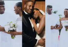 Former Governor Babatunde Fashola’s daughter, Yewande weds lover, Posi Ogunlesi (Photos )