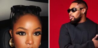 “People just don’t like you” Bella Okagbue defends boyfriend Sheggz following backlash over AMVCA outfit