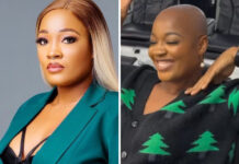 Reality star Lucy Edet goes bald