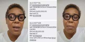 Shan George cries out in pain