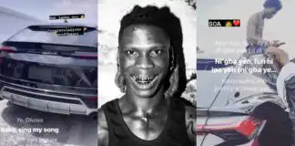 Seyi Vibez acquires Lamborghini Urus