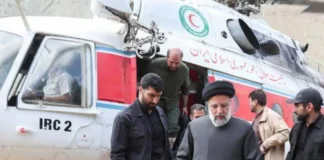 JUST IN: Helicopter carrying Iran President crashes