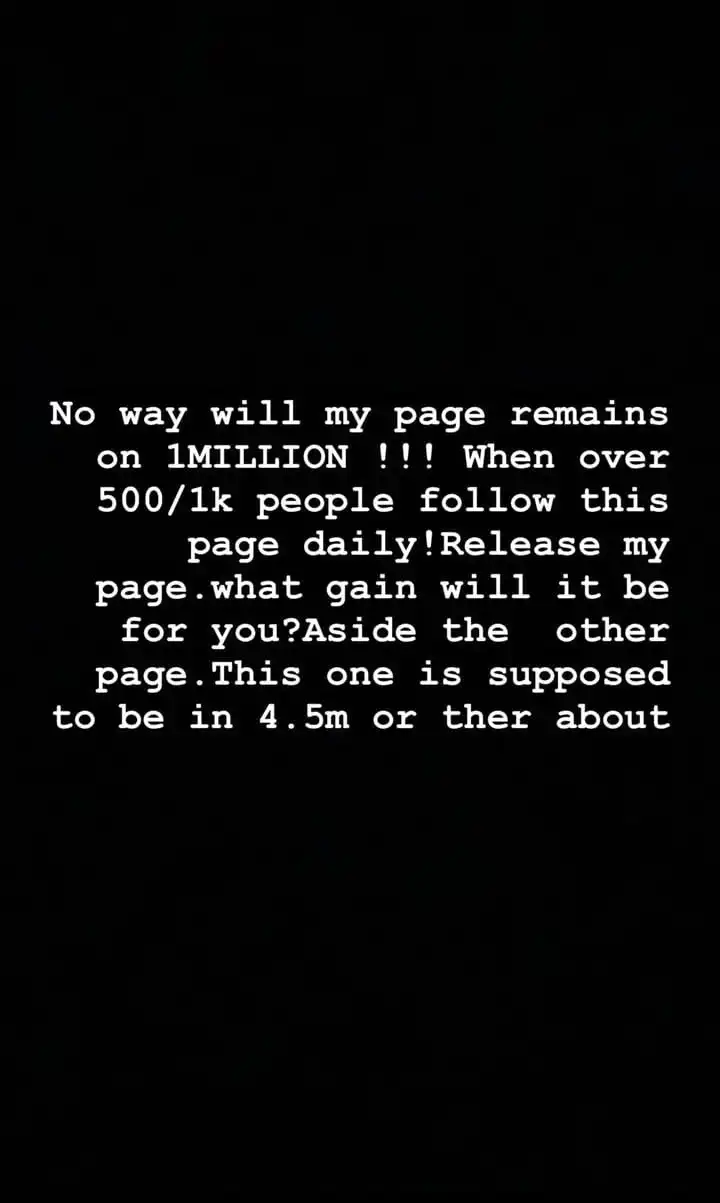 Halima Abubakar blows hot, says “Release my page; what gain will it be for you?” 1 Release my page what will you gain from it Halima Abubakar blows hot Kemi Filani blog min