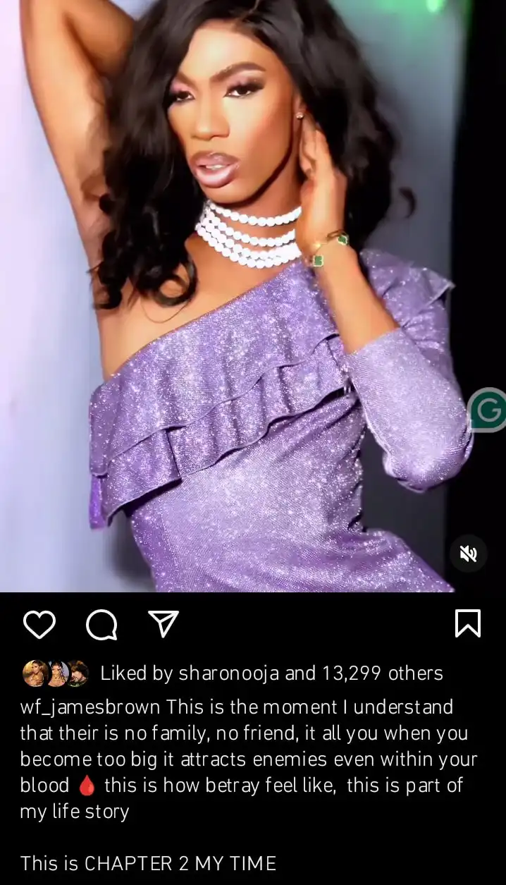 When you become too big it affects enemies even within your blood James Brown says after disowning his sister Kemi Filani blog min