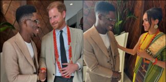 Moses Bliss beams with joy