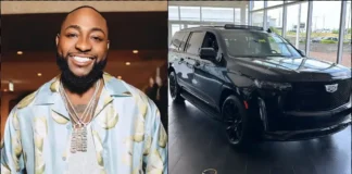 Davido acquires new Cadillac Escalade SUV worth millions