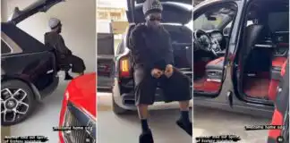 Burna Boy takes delivery of Rolls Royce Cullinan worth millions of naira