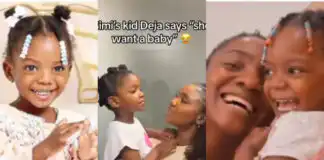 Simi’s Daughter Cracks Hilarious Joke