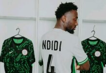 Super Eagles to launch new jersey against South Africa
