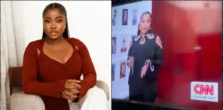 “A girl who came from nothing” – Veekee James goes emotional as she features on CNN