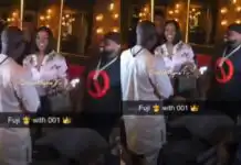 Davido and his wife, Chioma, receive special blessings from Fuji maestro, Kwam1 in Atlanta (Video)