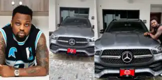 Content creator Egungun acquires brand new Mercedes Benz worth N20 million (Photos/Video)