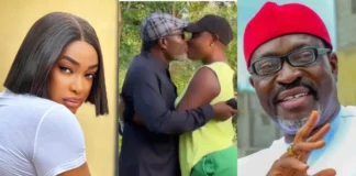 Lizzy Gold Sparks Reactions Online by Locking Lips with Kanayo on Movie Set