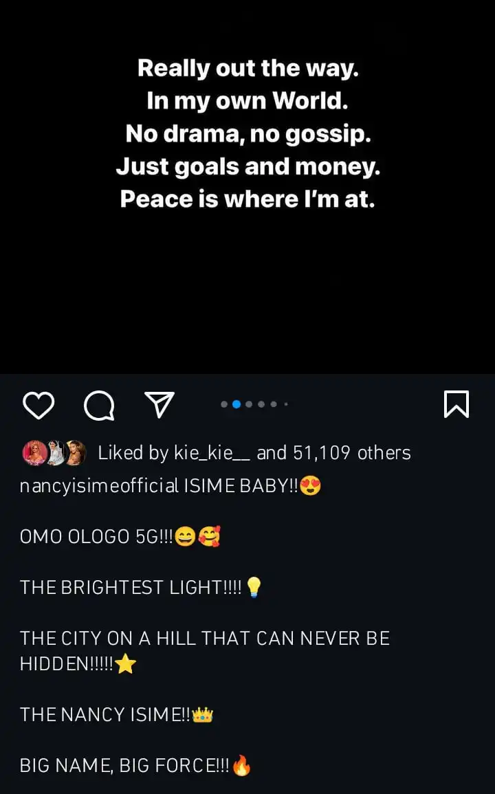 I dont bother nobody and I am not bothered by anybody Nancy Isime speaks out amid backlash from Muslim community Kemi Filani blog min