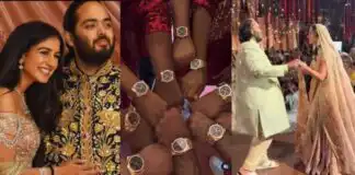 Indian billionaire son Anant Ambani marks his wedding by gifting his friends Rose Gold AP watches worth N320M each (Video)