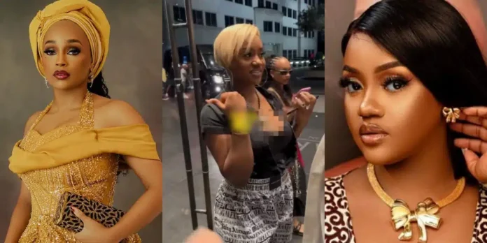 Folashade throws shade as she hangs out Folashade throws shade as she hangs out