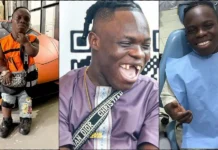 Shatta Bandle flaunts new look following dental surgery (Video)