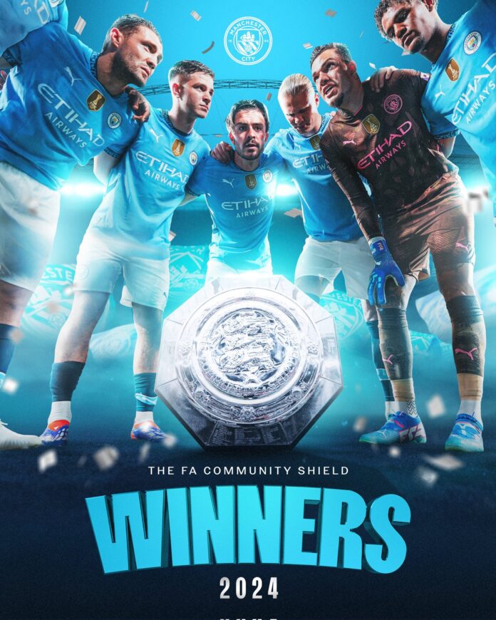 BREAKING: Man City beat Man Utd to win 2024 Community Shield BREAKING: Man City beat Man Utd to win 2024 Community Shield