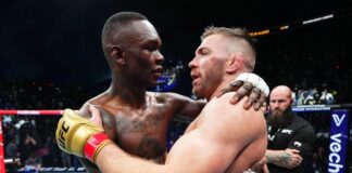 UFC 305: Du Plessis defeats Israel Adesanya to retain middleweight title