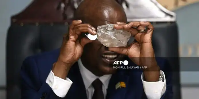 World second-largest diamond found in Bostwana