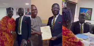 Netizens rain curse on Seyi Law as he resumes office in Ondo State
