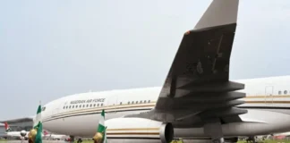 Tinubu jets off to France aboard new presidential jet