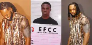Singer Flavour Celebrates as EFCC