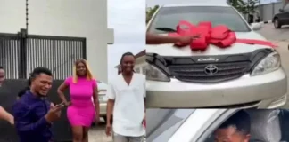 Popular Influencer Nons Miraj Surprises Fish Pie Seller with a Brand New Car