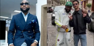 ‘I'm the king of Nigeria’ – Davido claims as he links up with Saudi Arabian Prince in Paris (Video)