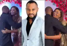 Alex Ekubo's Multiple Passionate Hugs