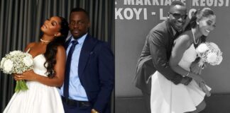 Wofai Fada Shares Stunning Photos from Her Civil Wedding