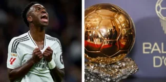 Ballon d’Or Organizers Respond to Vinicius Jr's Absence at Ceremony