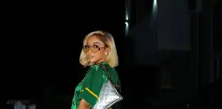 Toke Makinwa Turns Heads with Bold Street Style at Independence Day Concert