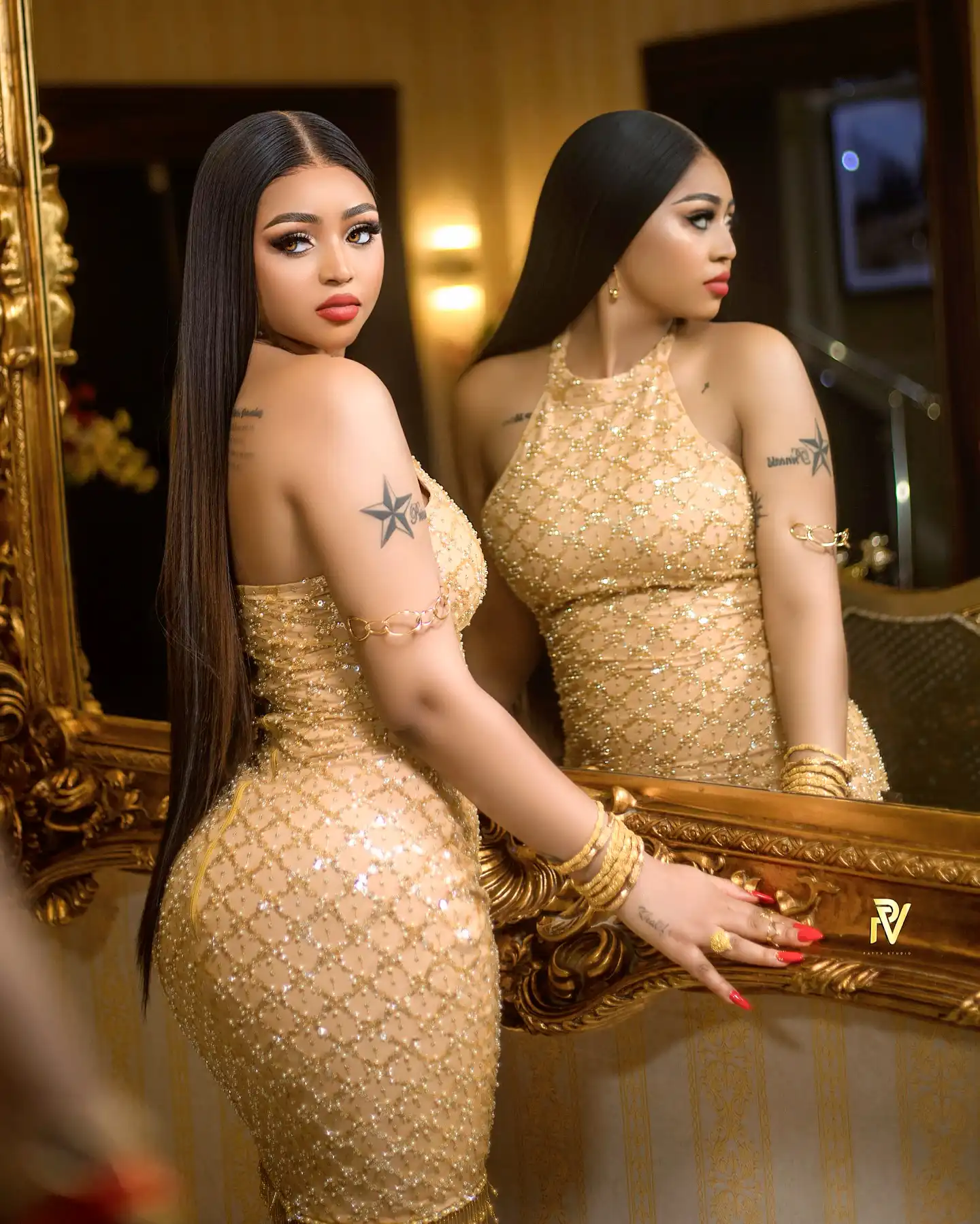 Netizens slam Regina Daniels over alleged excessive photo editing