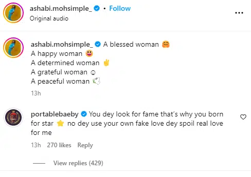 She come from good home but no home training – Portable lashes out at 4th baby mama (Video) 1 Screenshot 2024 10 26 061317.png