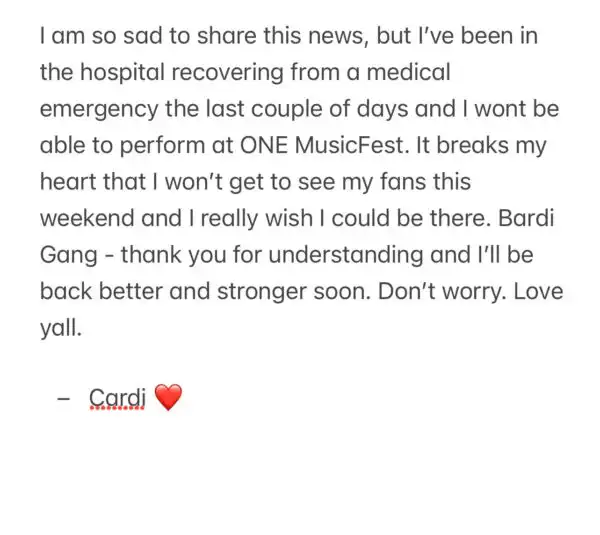 cardi b one music fest tgj 600x535 1
