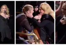 Adele Tears Up on Stage After Spotting Celine Dion at Her Las Vegas Show