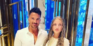 Peter Andre’s daughter Princess teases future music career