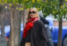 Pregnant Jennifer Lawrence steps out for stylish lunch with Sienna Miller