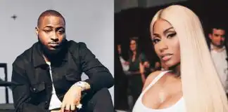 "You dey try win me for my own song" - Nicki Minaj threatens Davido over new song, he reacts
