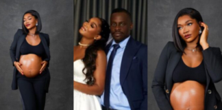 Wofai Fada debuts baby bump weeks after wedding