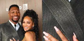 Meagan Good and Jonathan Majors Announce Engagement in Glamorous Ebony Power 100 Gala Moment