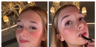 Harper Beckham Shows Off Luxurious Makeup Routine